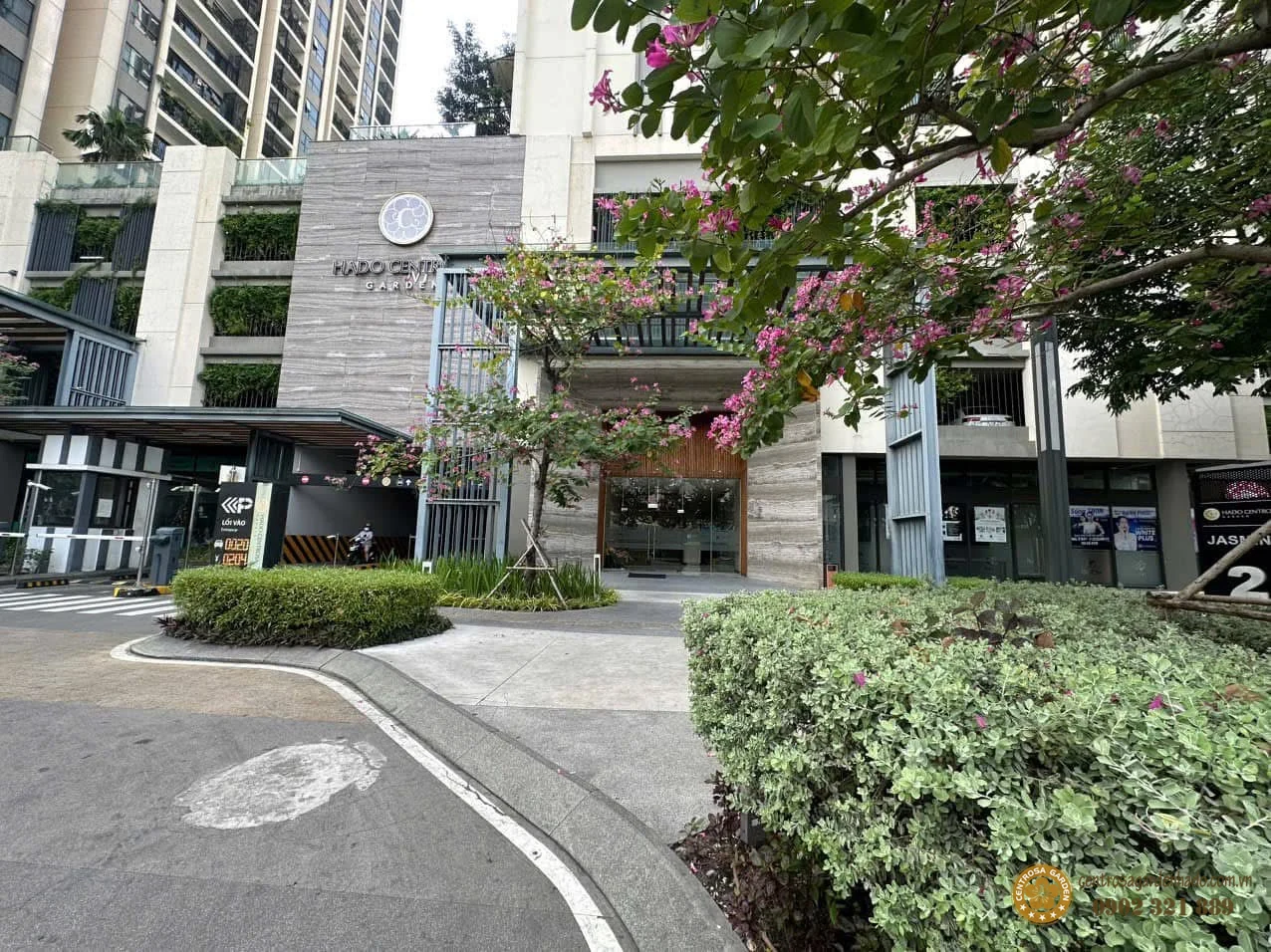 Sảnh đón dự án Hà Đô Centrosa Garden