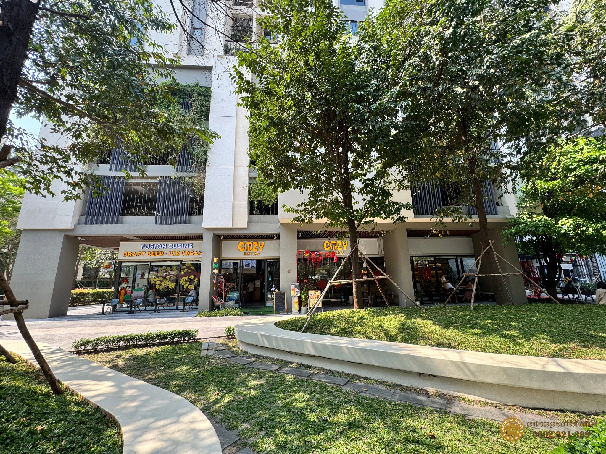 Shophouse nội khu tại Hà Đô Centrosa Garden