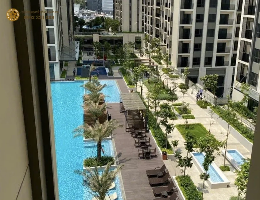 Nội khu căn hộ Hà Đô Centrosa Iris khu Iris