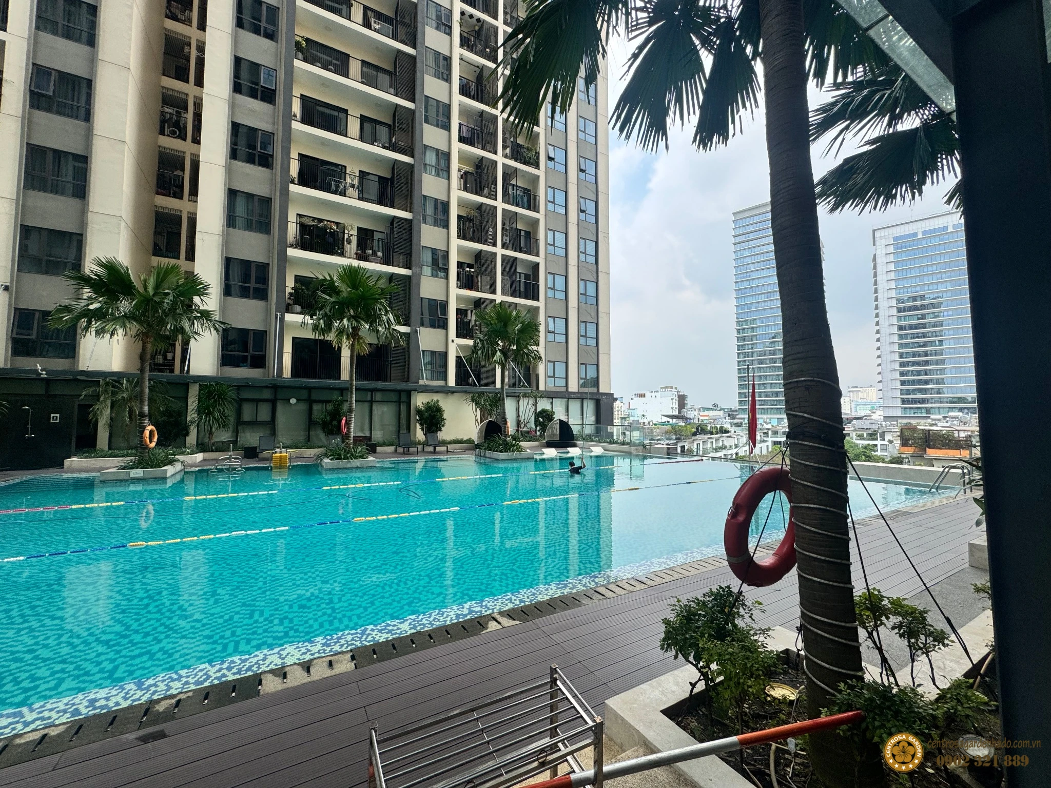 View ho boi vo cuc Ha Do Centrosa Garden 2026