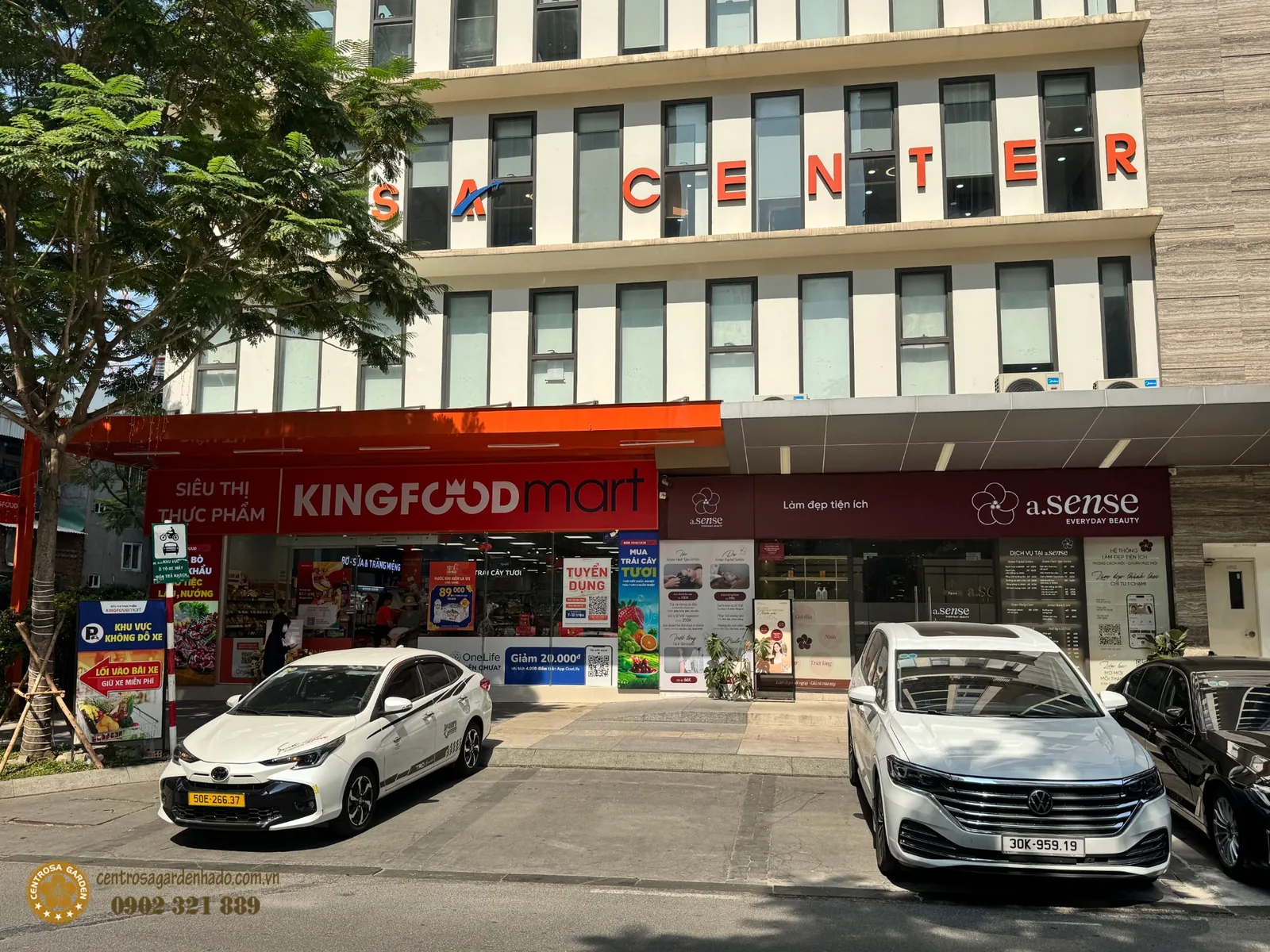 Siêu thị Kingfoodmart tại shophouse Hà Đô Centrosa Garden Quận 10