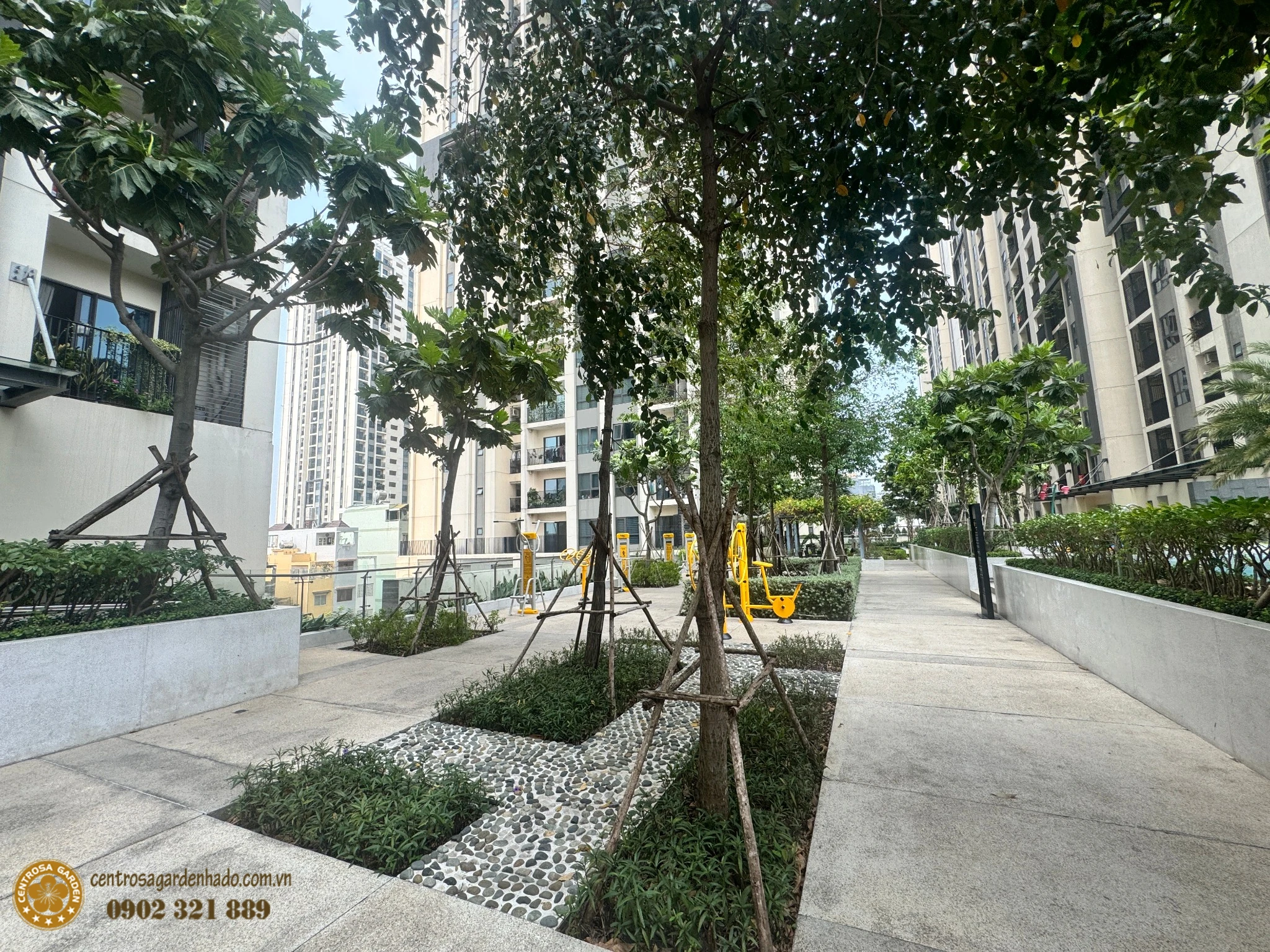 Công viên nội khu Hà Đô Centrosa Garden Quận 10 phân khu Iris