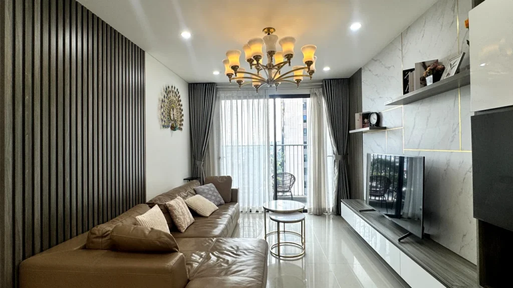 video thực tế cho thuê căn hộ Hà Đô Centrosa 3PN 107m2 full nội thất