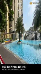 Video hồ bơi tràn bờ Iris Hà Đô Centrosa Garden Quận 10