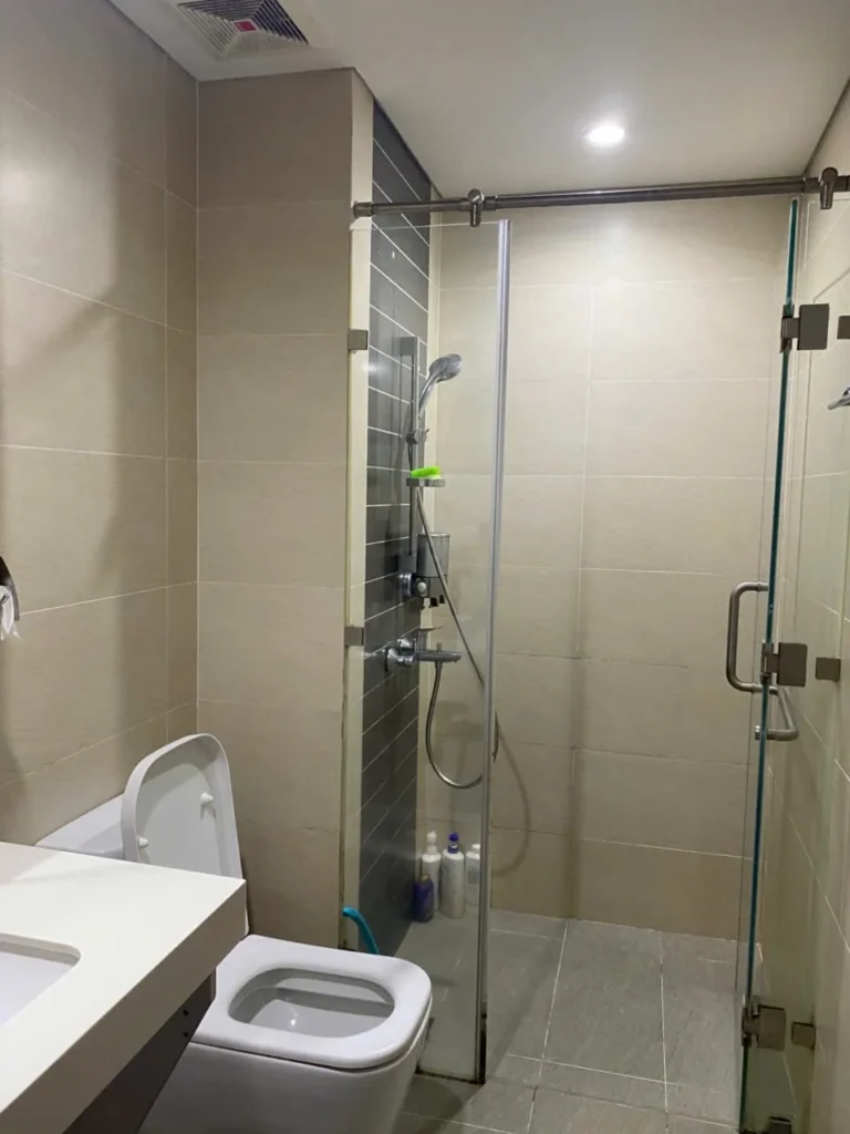 Khu tắm kính của căn hộ Hà Đô Centrosa Garden tòa O1